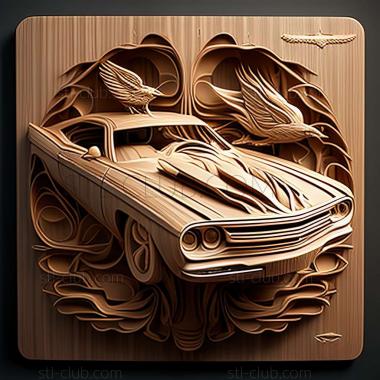 3D модель Plymouth Roadrunner (STL)